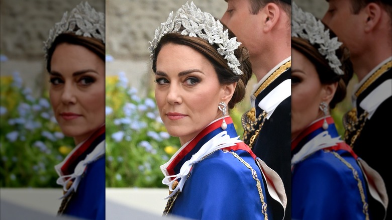 Princess Catherine on King Charles III's Coronation Day in 2023