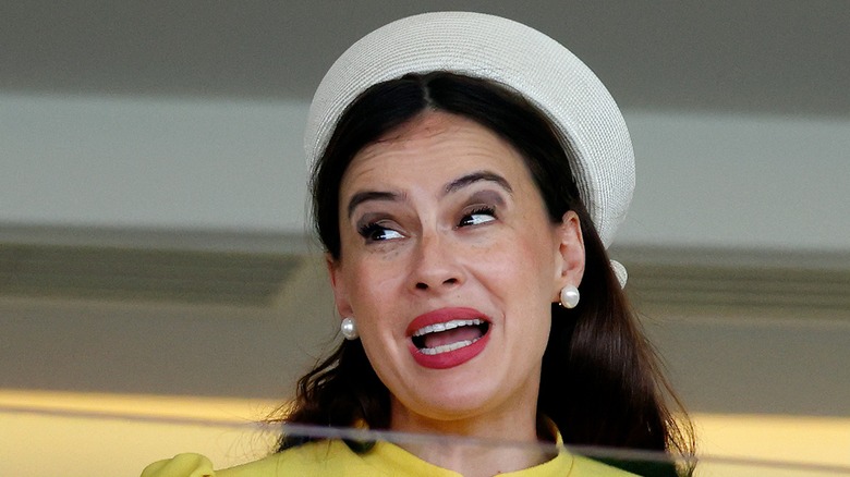 Close-up of Sophie Winkleman, Lady Frederick Windsor at Royal Ascot (2023)