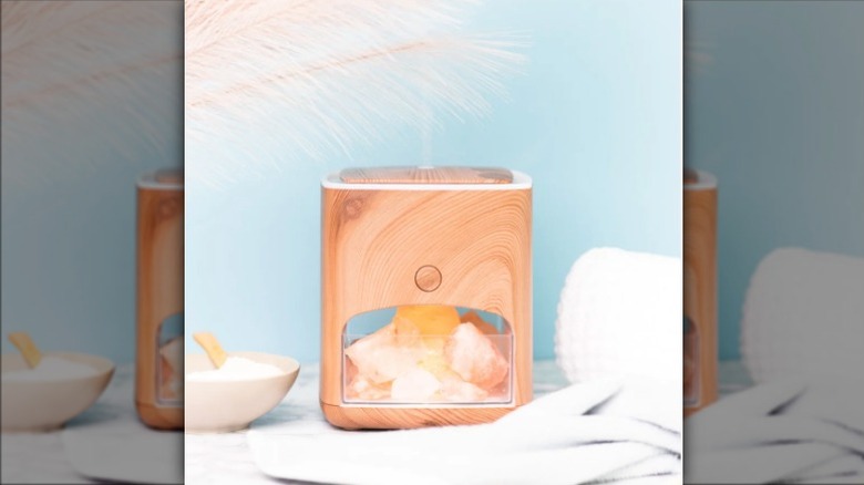 Pure Daily Care Diffuser sitting on a table