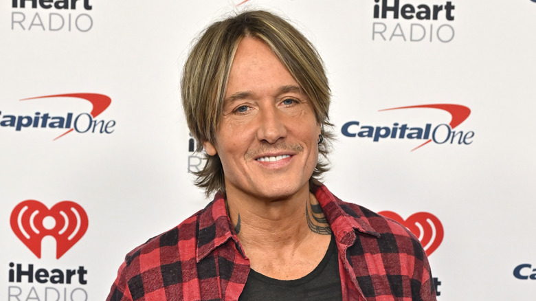 Keith Urban smiling closeup