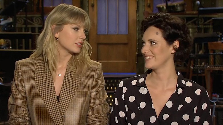 Taylor Swift and Phoebe Waller-Bridge