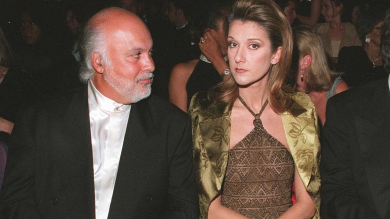 René Angélil and Céline Dion