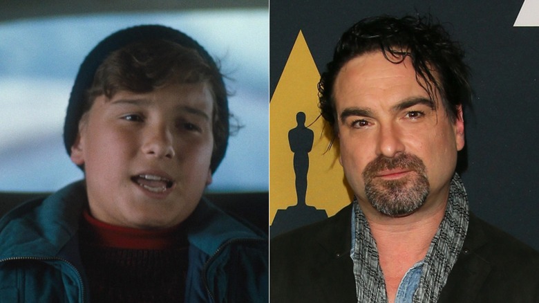 Johnny Galecki then and now