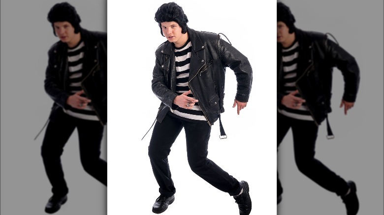 Product image of a white man wearing an Elvis Presley costume