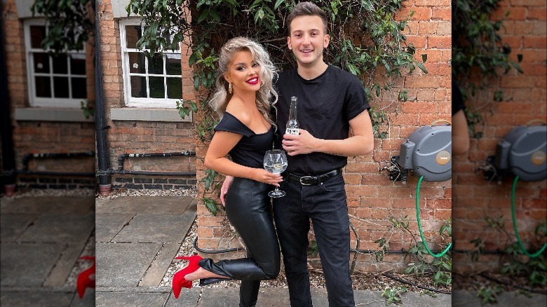 Social media image of a couple in greaser costumes