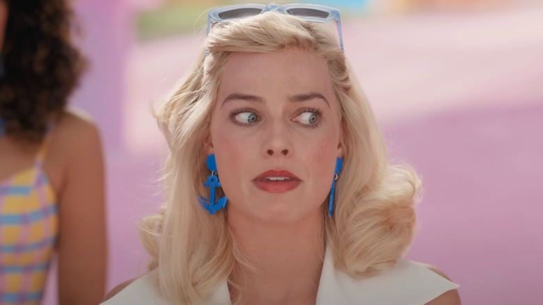 Margot Robbie as Barbie