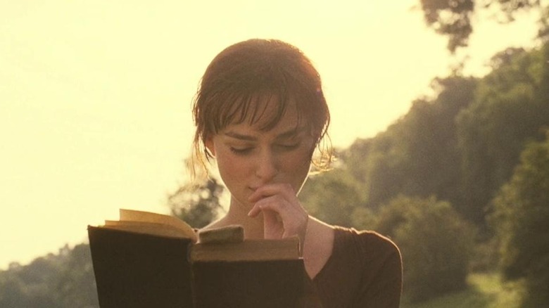 Keira Knightley reading