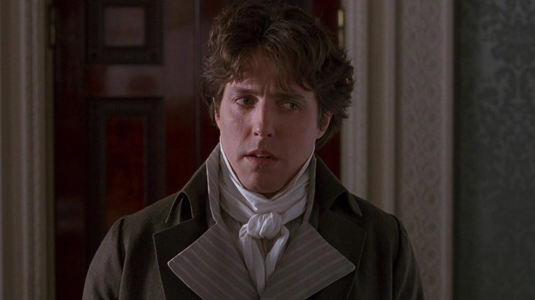 Hugh Grant looking confused