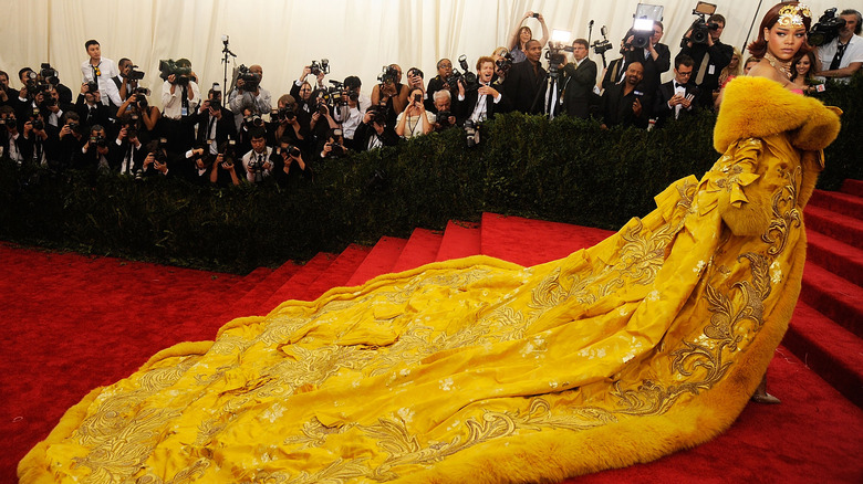 Rihanna at the 2015 Met Gala