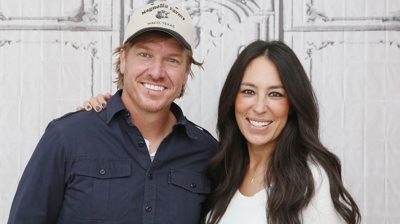 Chip and Joanna Gaines smiling