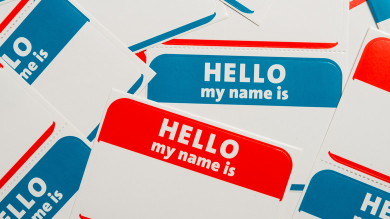 Name tags