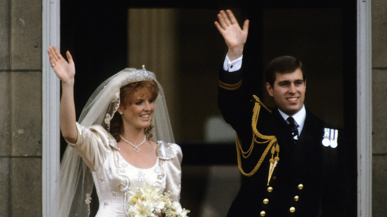 Prince Andrew and Sarah Ferguson wedding