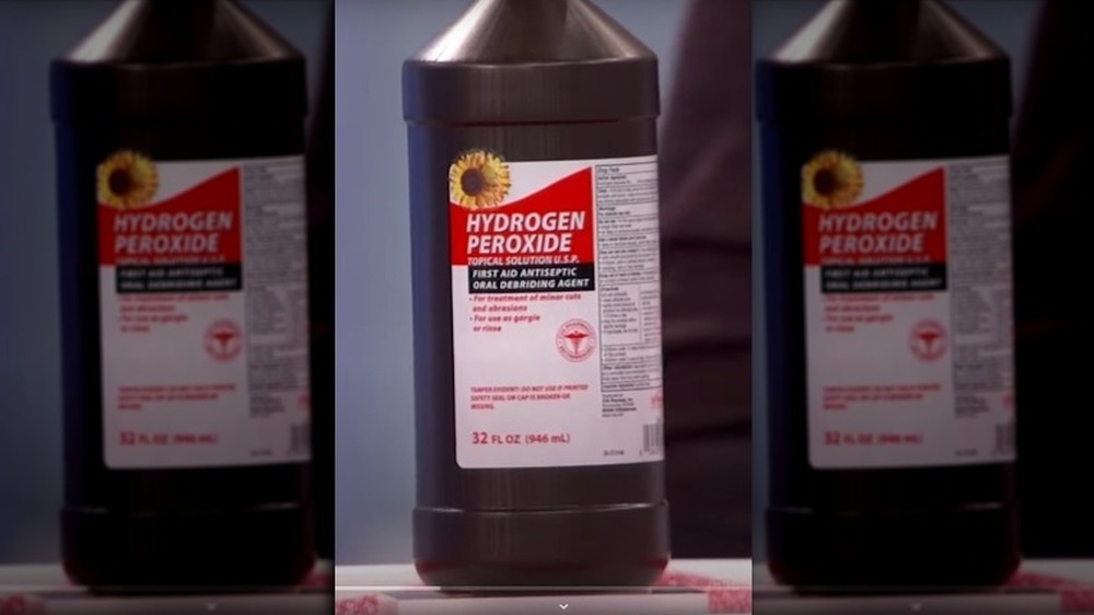 Hydrogen peroxide bottle