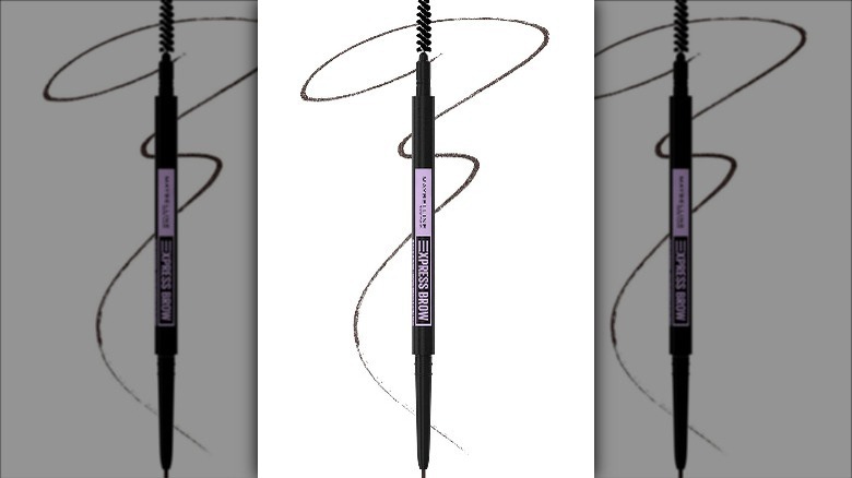 Maybelline brow pencil in black brown