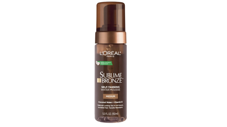 L'Oreal Paris Skincare Sublime Bronze Hydrating Self-Tanning Water Mousse 