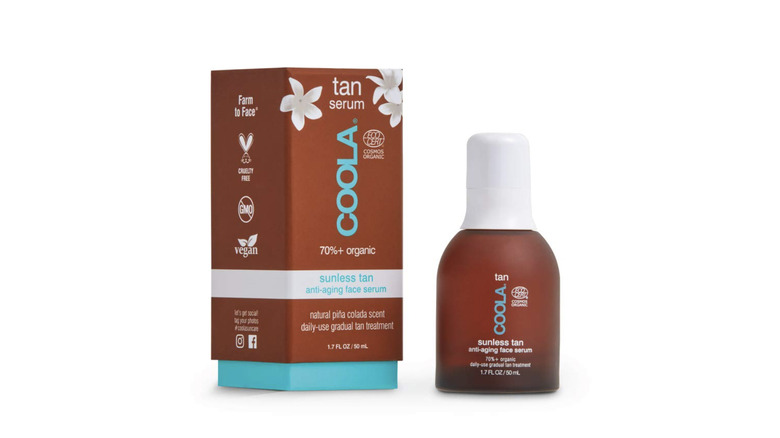 Coola Organic Sunless Tan Anti-Aging Face Serum