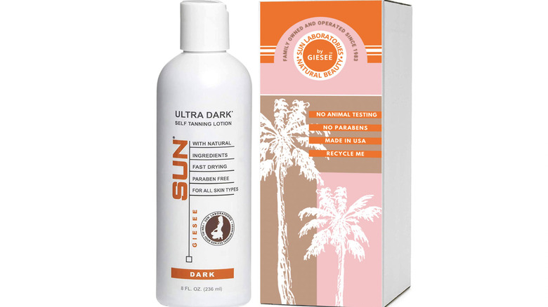 Sun Laboratories Ultra Dark Self-Tanning Lotion for Body and Face 