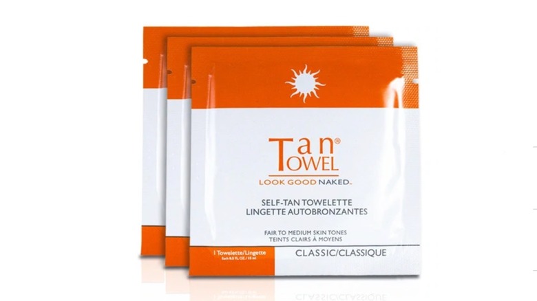 Tan Towel Body Tan Towelettes