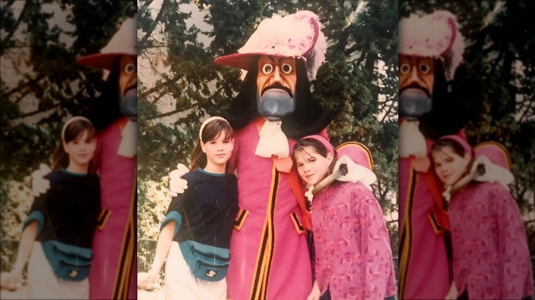 Childhood photo of Lyndsay Lamb, Leslie Davis