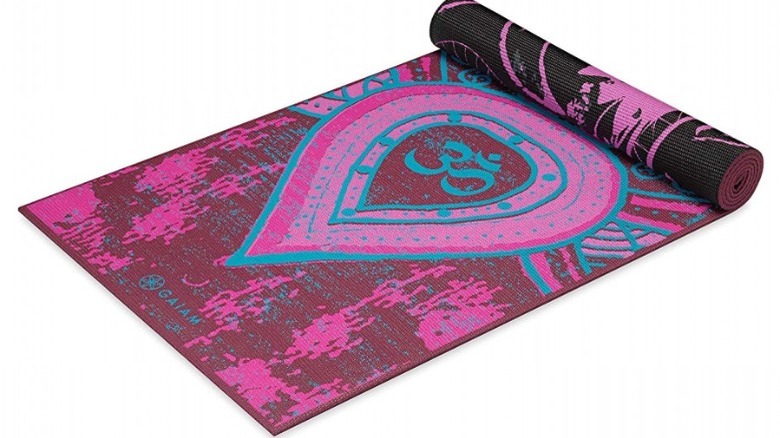 Gaiam Premium Reversible Print Yoga Mat