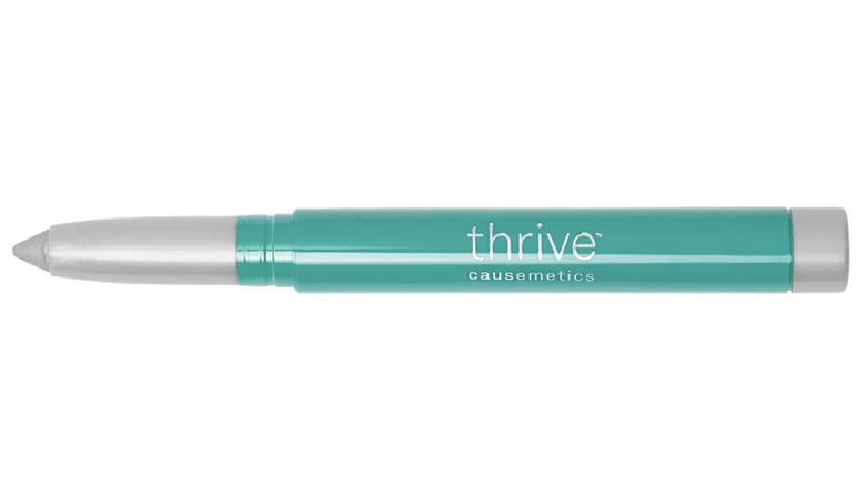 silver thrive causemetics eyeshadow pencil