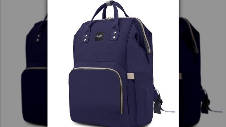 Navy backpack