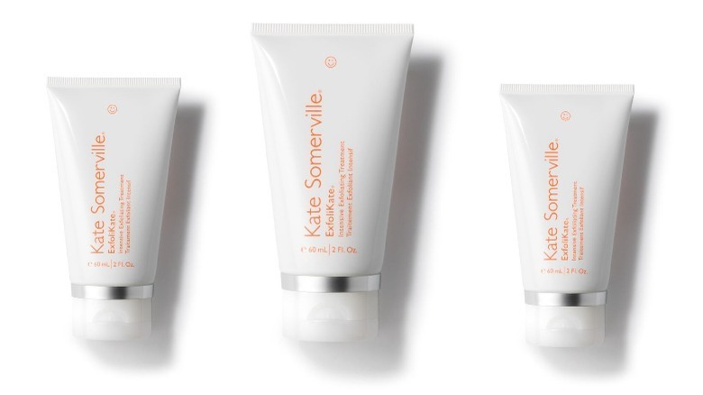 Tubes of face scrub