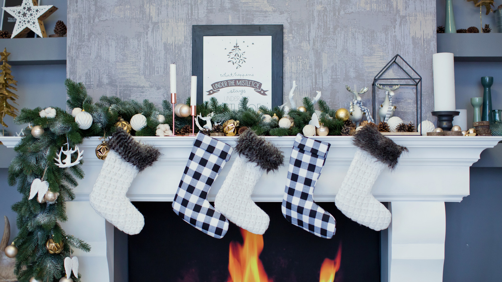 The 20 Best Christmas Stockings to Adorn Your Mantel in Style This Year