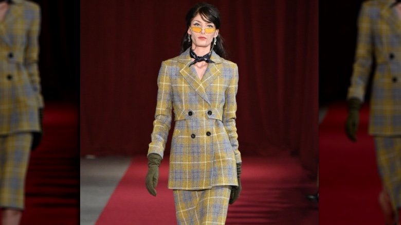 Plaid runway