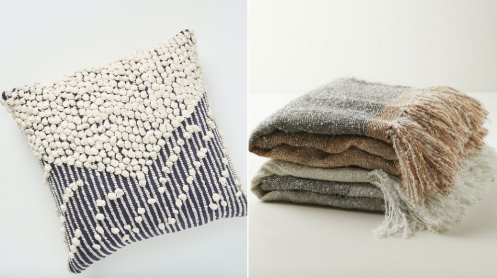 a pillow and blanket, a 2020 holiday gift every woman is dying to unwrap this year