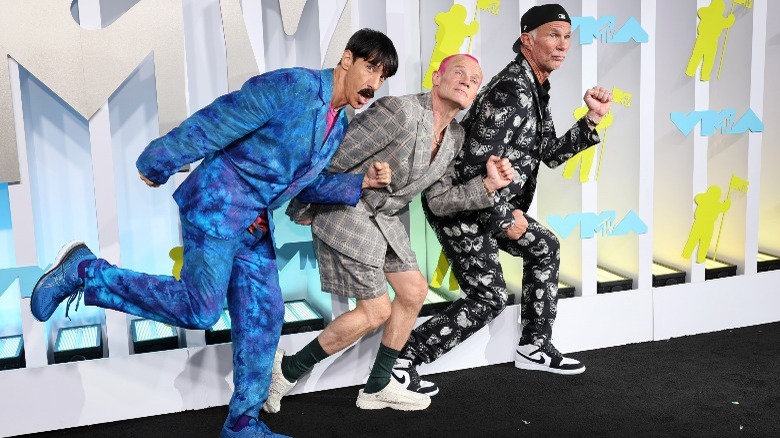 Red Hot Chili Peppers at the MTV awards