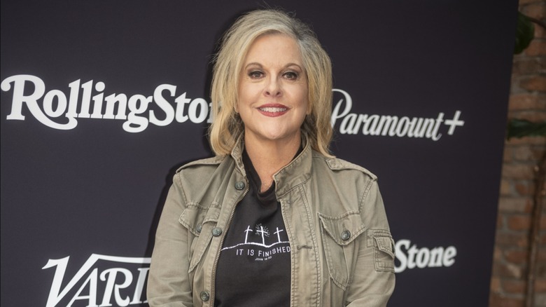 Nancy Grace posing