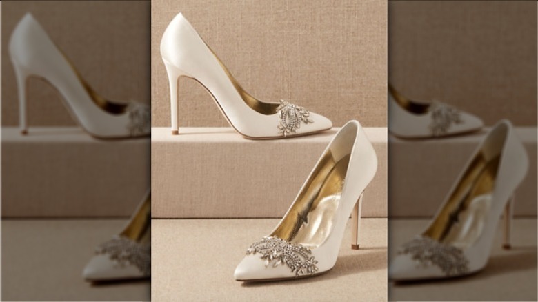 ivory pumps