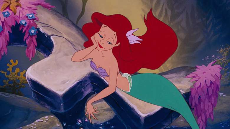 Ariel under the sea in The Little Mermaid