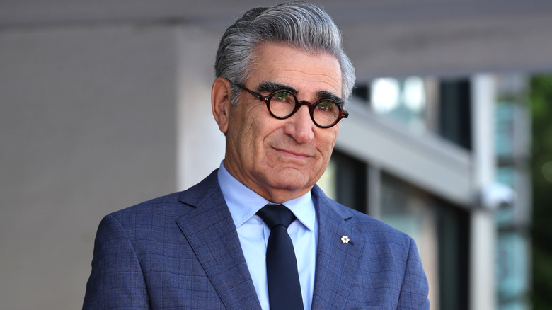 Closeup of Eugene Levy smiling