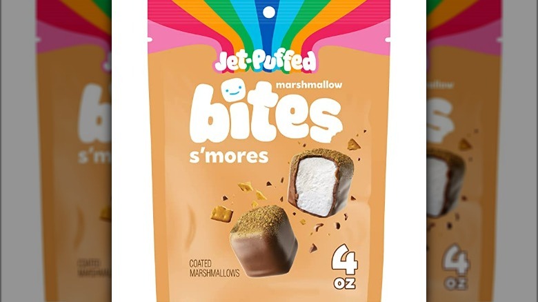 Rainbow theme bag of s'mores treats