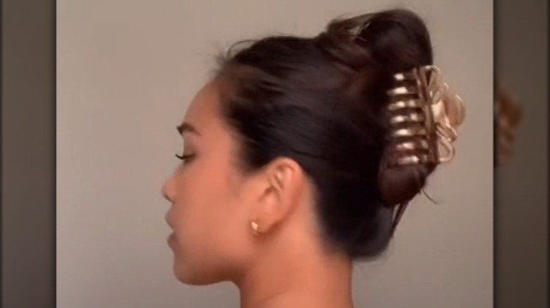 Tik Tok hair tutorial