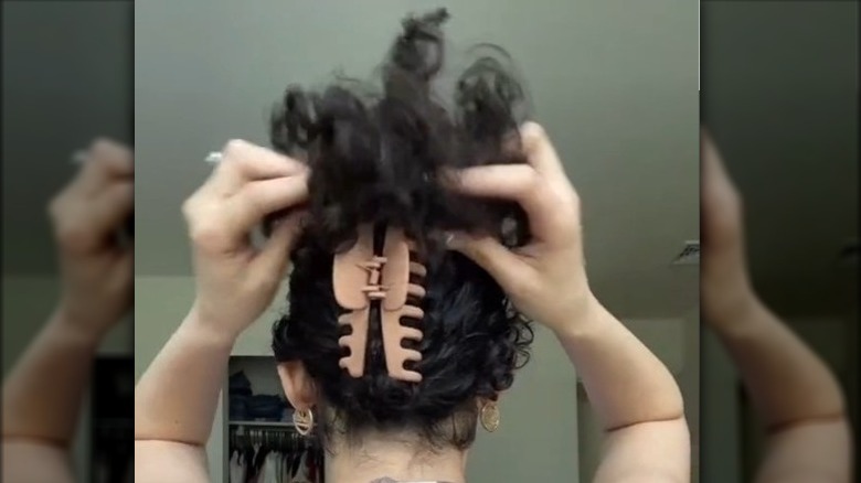 Tik Tok hair tutorial