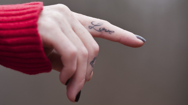 hand tattoos