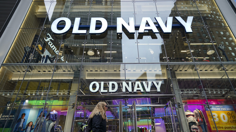 Old Navy store in NYC