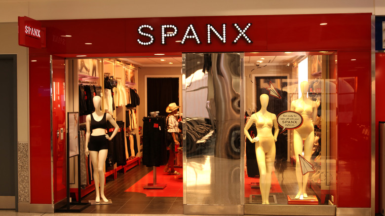 Exterior of a Spanx store