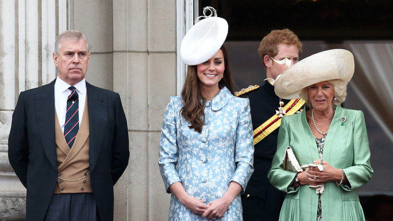 Kate and Andrew on the balcony in 2015 