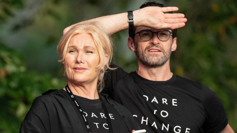 Hugh Jackman and Deborra-lee Furness