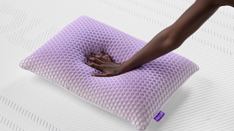 Purple brand ergonomic pillow