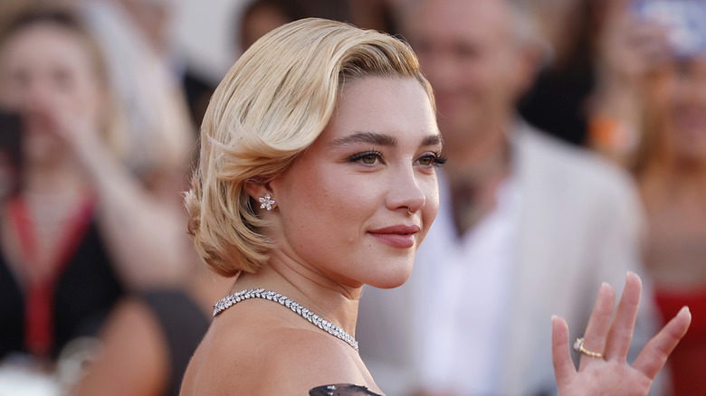 Florence Pugh at a film festival