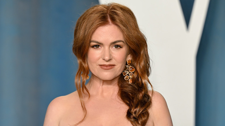 Isla fisher loose side braid 