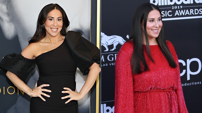 Claudia Oshry after and before weight loss