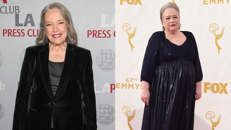 Kathy Bates after and before weight loss