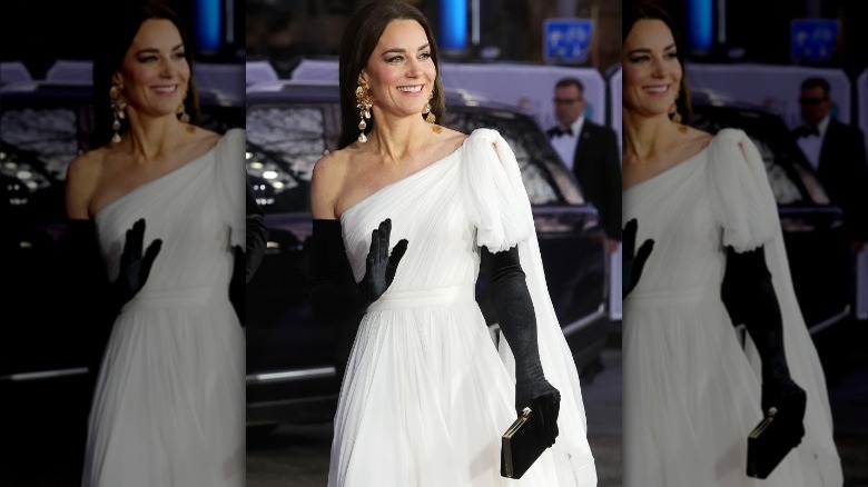 Kate Middleton attends the 2023 BAFTAs