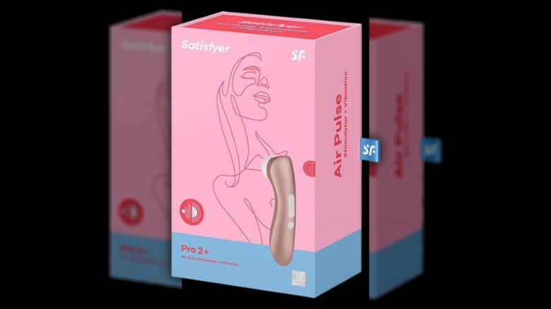 Satisfyer air suction vibrator packaging